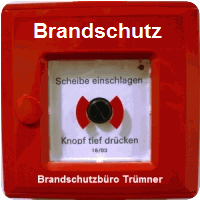 Druckknopfmelder-Standard - Brandschutzbuero Truemner - Druckknopf anklicken fuer Sirene