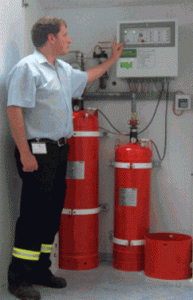 Brandschutzüberwachung eines Serverraumes durch Brandschutz Trümner